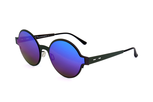 Lunettes De Soleil Italia Independent METAL 0510 - Couleur Copper Glossy, Taille 57/20/140 Femme