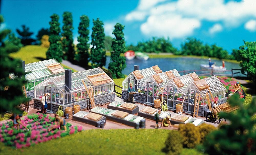 Faller 130213 - 1/87 / H0 Small Garden Center - New