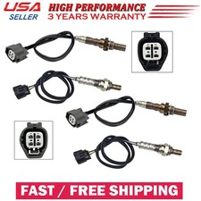 4pcs Updownstream O2 Oxygen Sensor For Jaguar Vanden Plas Xj8 Xjr Xk8 Xkr 4.0l