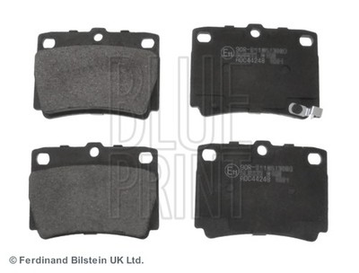 ADC44248 BLUE PRINT Bremsbelagsatz, Scheibenbremse Hinterachse für MITSUBISHI 46