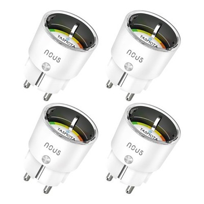 NOUS A1T Tasmota WLAN Smart Plug Steckdose 10A Strommessung Timer