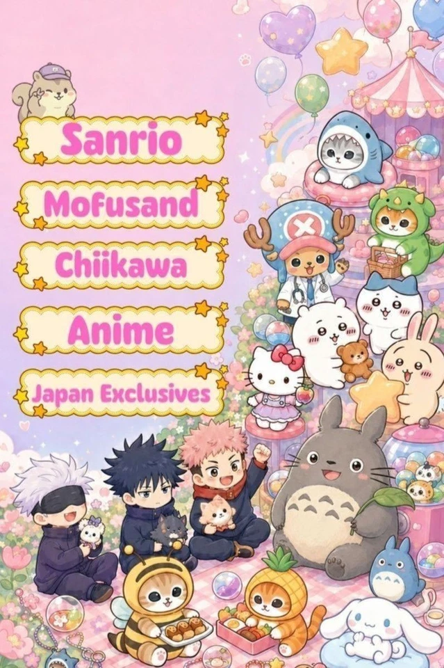 Sanrio, Mofusand, Chiikawa, Kawaii & Anime Show