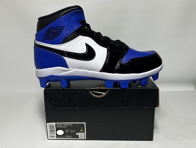 Jordan 1 Retro High MCS Baseball Shoe Men's Sz 9-9.5-10.5 Game Royal AV5354-400