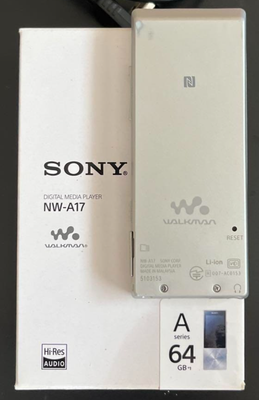 SONY Walkman NW-A17 A White 64GB High-Res Digital Media