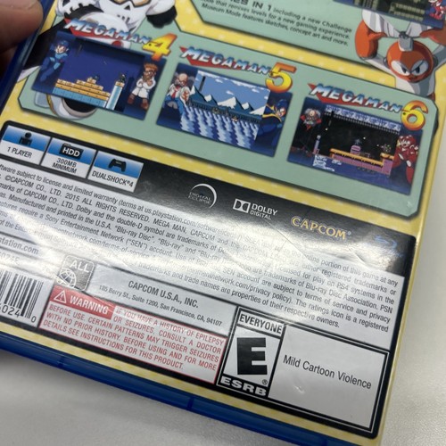 Megaman Legacy Collection (PS4) testato! Con inserti e adesivi! Versione Us! - Foto 13 di 15