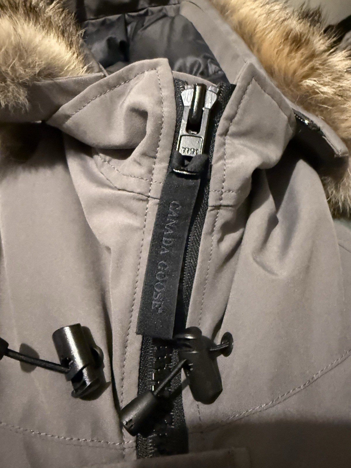 Rare Black Label Canada Goose Chateau Men's Medium Costal Grey image 7