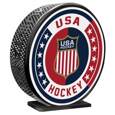 USA Hockey Puck - Mega 8"