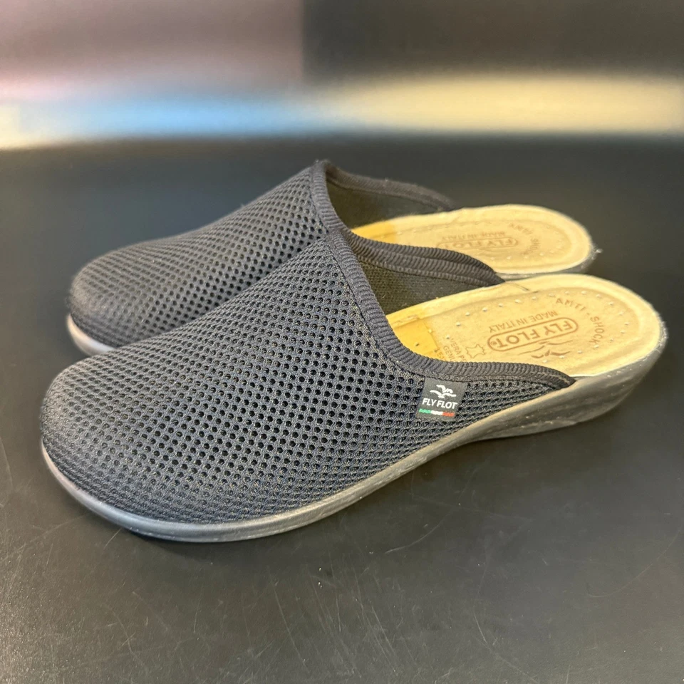 Zuecos antichoque Fly Flot malla toboganes cómodos hechos en Italia EU 39 Foto 4 de 4