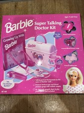 Barbie Super Talking Doctor Kit Doctor Barbie Mattel 1997 Vintage New