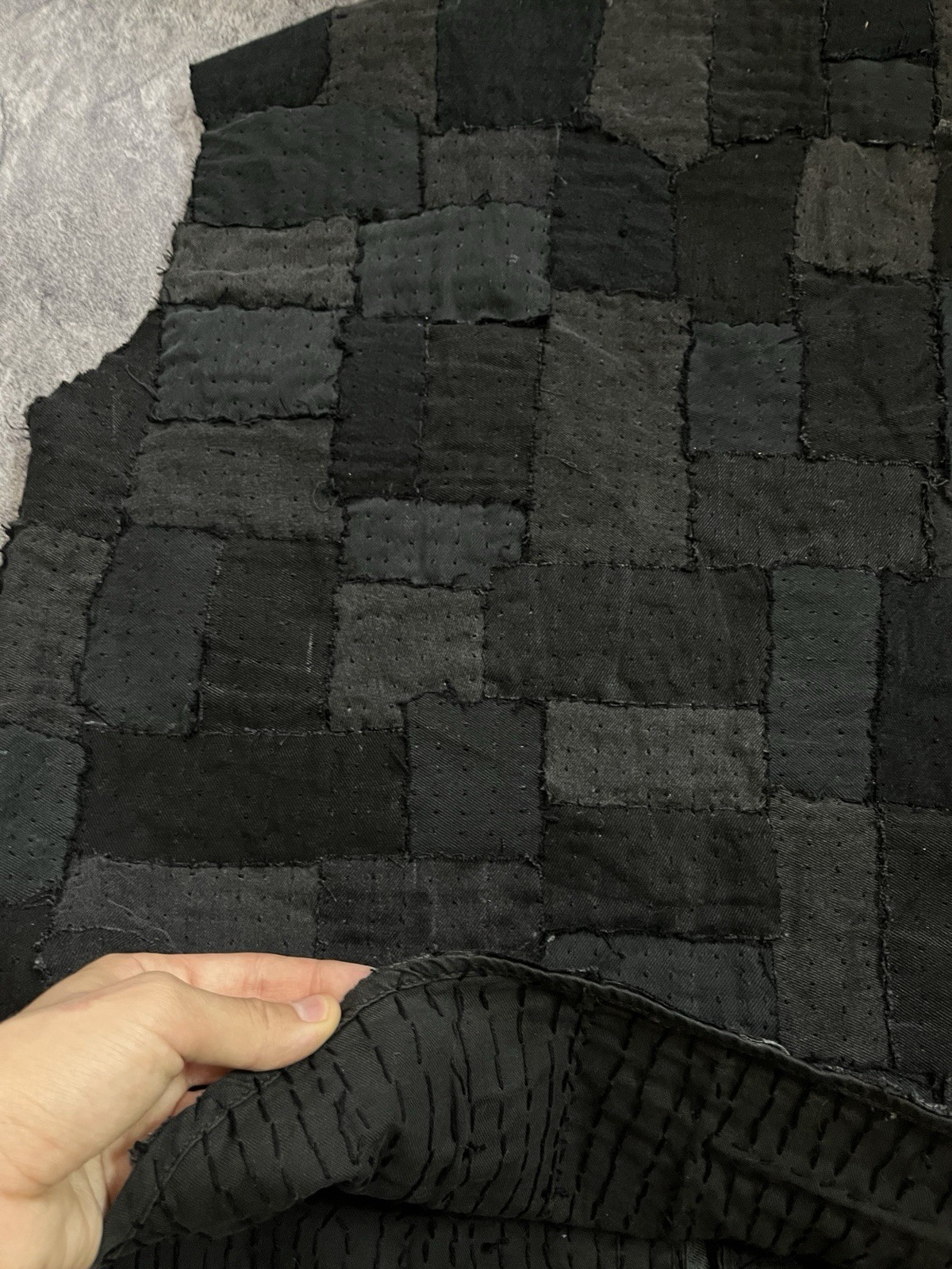 Unique Handmade Levi’s Boro & Patchwork Oversize … - image 11