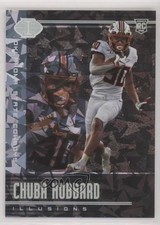2021 Panini Chronicles Draft Picks Illusions Cracked Ice 7/11 Chuba Hubbard 0n3k