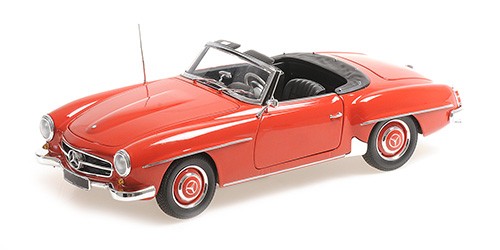 MINICHAMPS 100037032 1:18 MERCEDES-BENZ 190 SL (W121) - 1955 - RED
