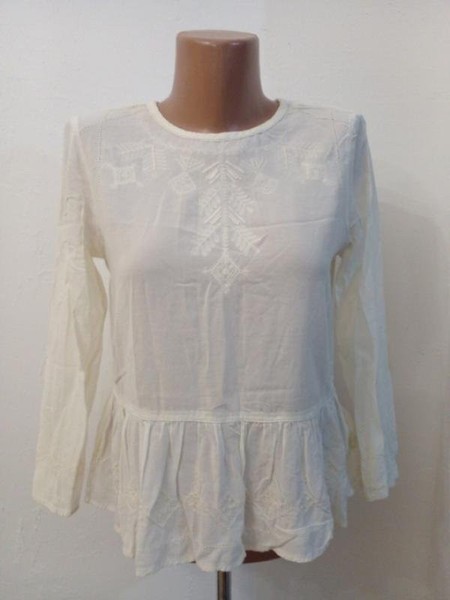 Women Pepe Jeans Shirt White Viscose 36
