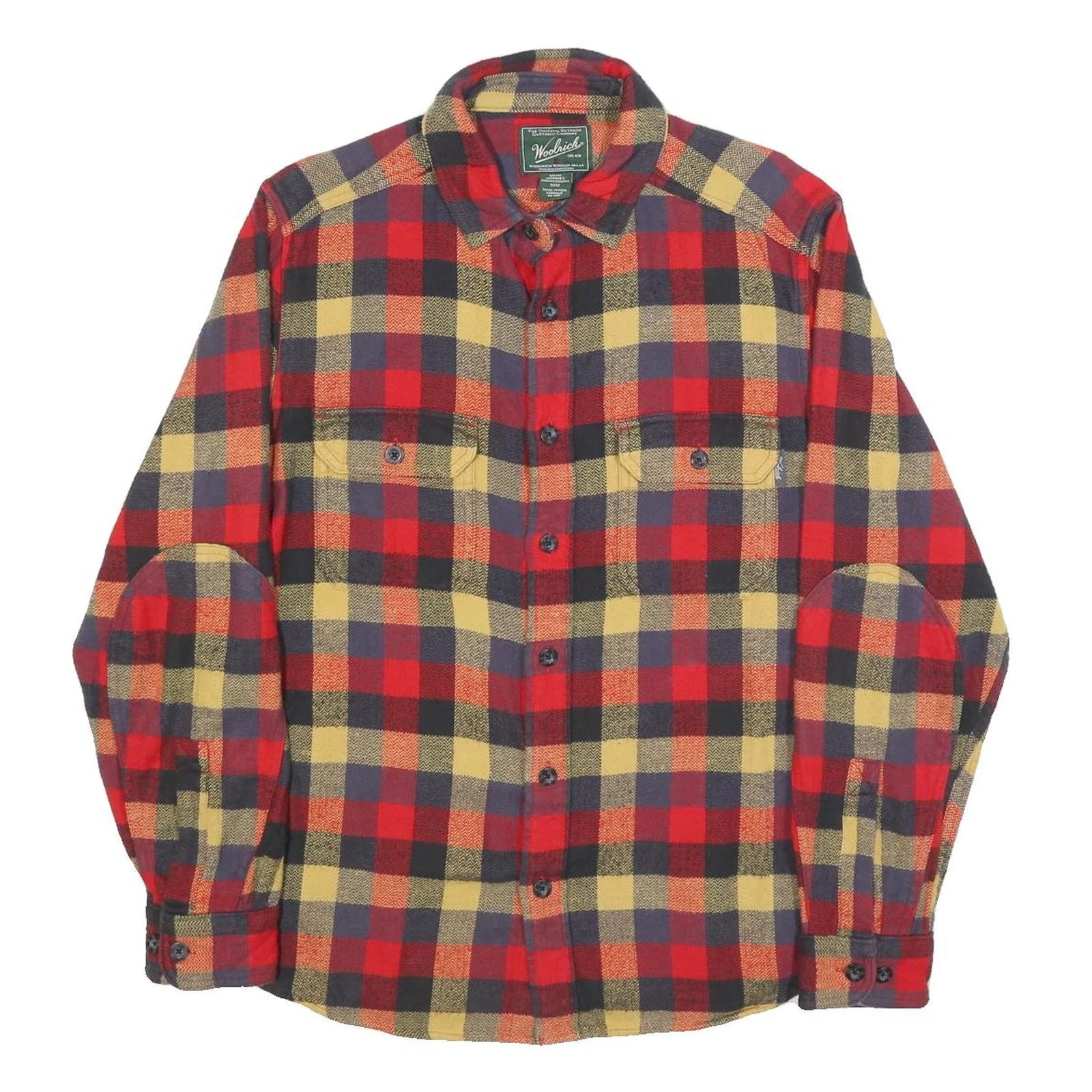 WOOLRICH Mens Red & Yellow Checked Cotton Shirt M Casual Flannel Outdoor
Opens in a new window or ta