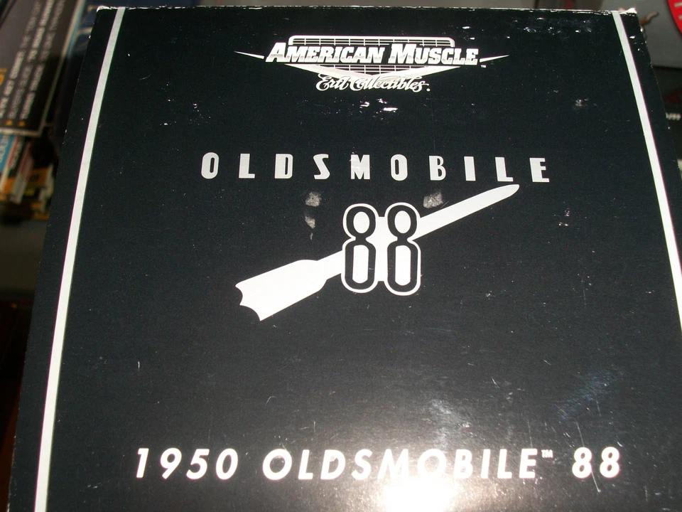 AMERICAN MUSCLE AUTHENTICS  - DARK BLUE 1950 OLDSMOBILE 88 - L@@K - Image 4 of 4