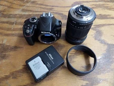 Nikon D3300 DSLR 24.2MP body w/SIGMA 18-300mm f/3.5-6.3 DC MACRO OS HSM