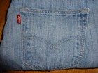 Levi's Original 501 Regular Fit Straight Leg Button Fly Men's Blue Jeans 33 x 30 — photo 2