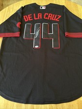 Elly De La Cruz Cincinnati Reds Autographed Jersey JSA Certified