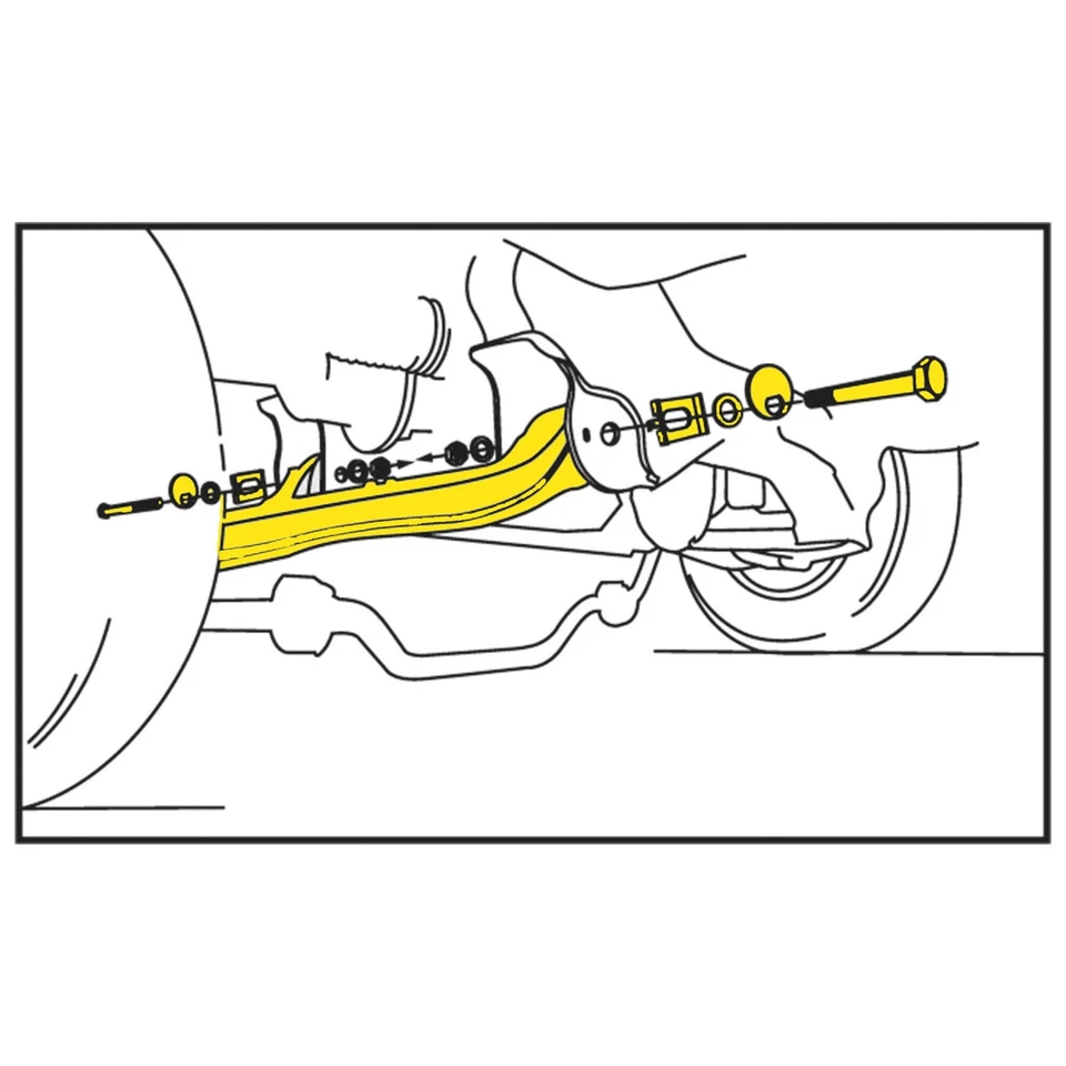 Kit de rueda/camber de alineación delantera MOOG para Ford F-150 2004-2008 | Ajuste directo Foto 4 de 4