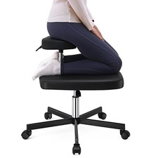 Meditation Chair ADHD Chair Ergonomic Cross Legged Chair with Black