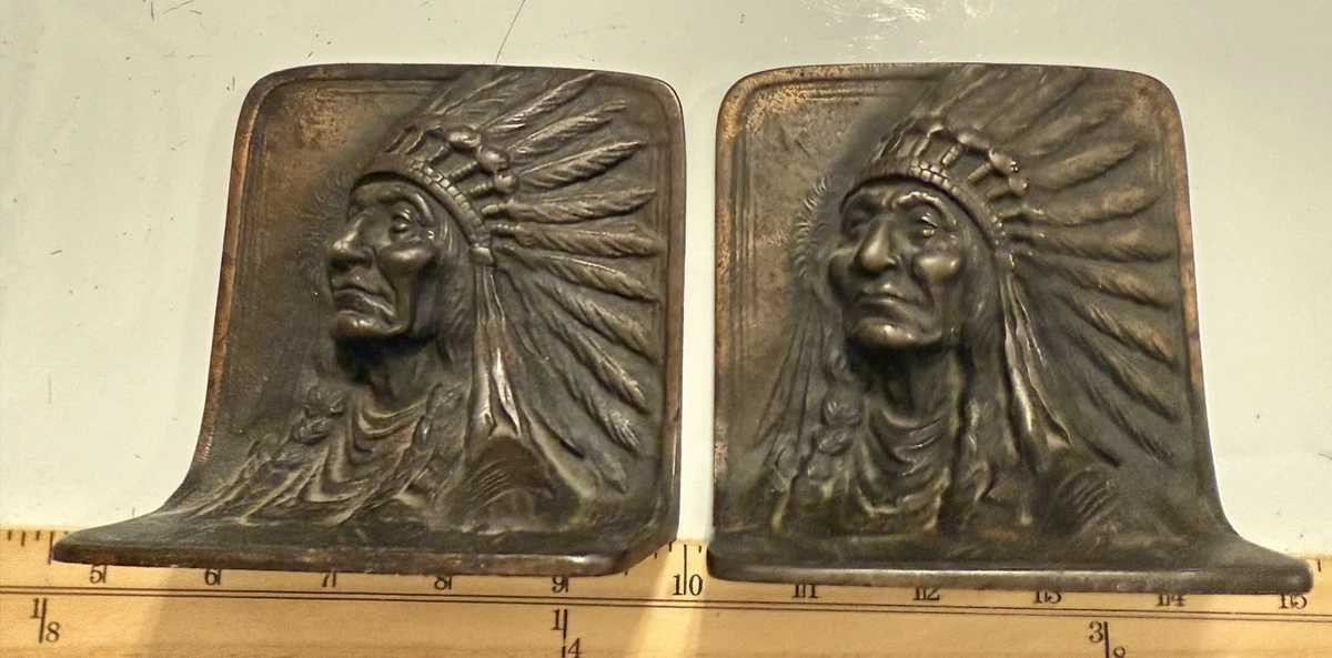 Antique Indian Bookends In Collectible Book Ends | eBay