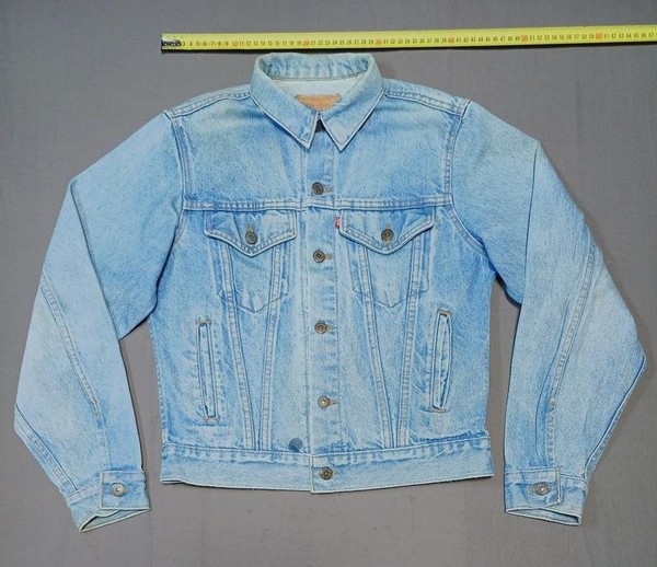 Women Levi's Jacket Navy Denim 34