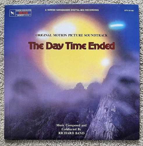 RICHARD BAND - The Day Time Ended ost Soundtrack LP 1980 - STV81140 * Near Mint