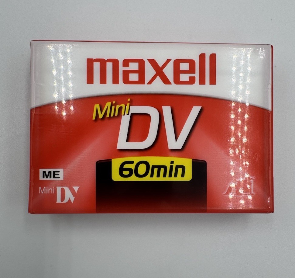 Maxell Mini DV Digital Video Camcorder Cassette Tapes 60 Minutes