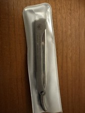 Dovo Shavette Straight Razor Matte Stainless Steel