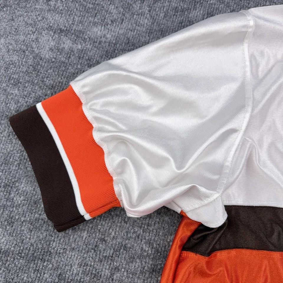 Camiseta deportiva a presión verde boliche BGSU Falcons XL en blanco Pro Pak Speedline años 90 Foto 4 de 4