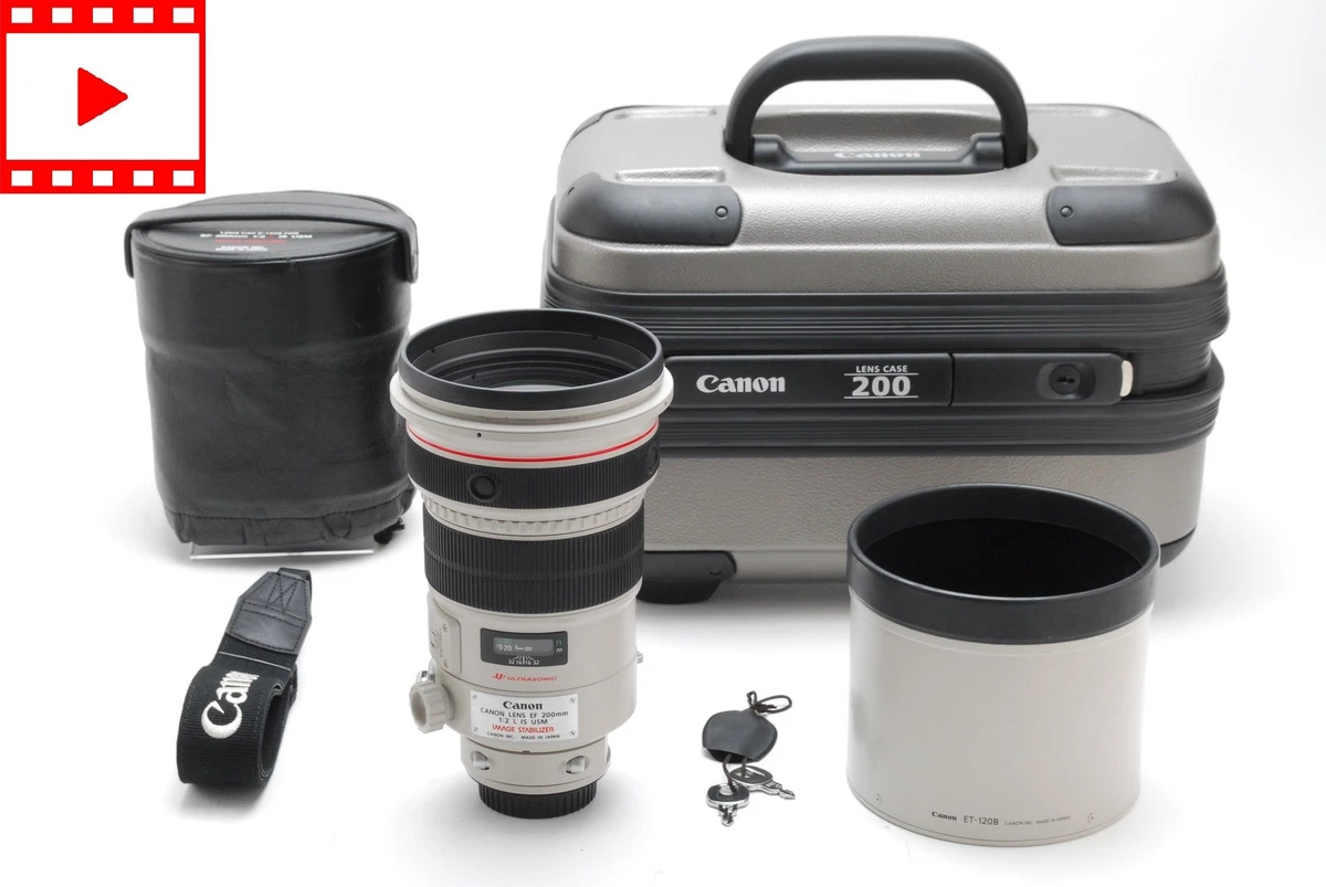 Canon EF200mm f/2.8L レンズ ET-83B付き EF200mm F2.8L USM 軽やかに撮れるキヤノン中望遠レンズの実力と魅力を