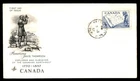 Mayfairstamps Canada FDC 1957 Map David Thompson First Day Cover cca_20689