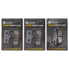 NICHE Brake Pad Set for BMW R Nine T 34118548028 34212335465 Front Rear Organic
