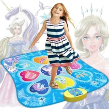 SUNLIN Dance Mat, Gifts Toys for Girls 3 4 5 6 7 8 Years Old, Frozen 