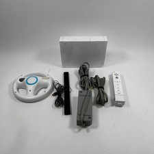 Nintendo Wii Video Game Console RVL-001 White