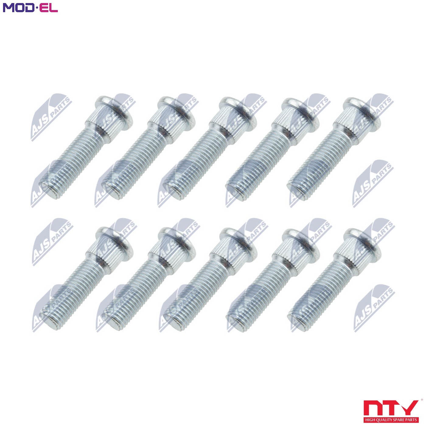 Wheel stud bolt KSP-HY-000 NTY for HYUNDAI DODGE CHRYSLER JEEP KIA - Image 9