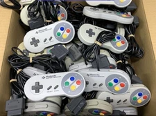 [Untested] Nintendo Super Famicom SFC SNES Controller Lot of 25 Free Shipping