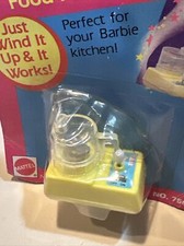 Vintage Barbie Wind Up Food Processor Appliance 1/6 Scale NIP NRFP    