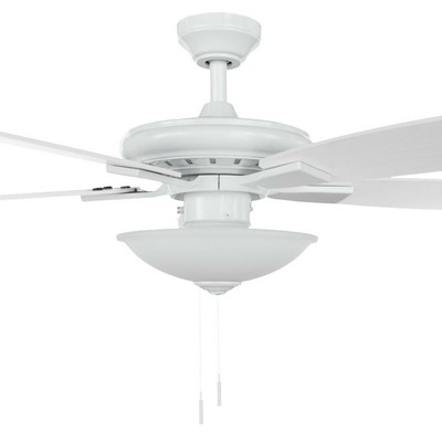 Parts Only Hampton Bay Menage 52 In Ceiling Fan White Blades