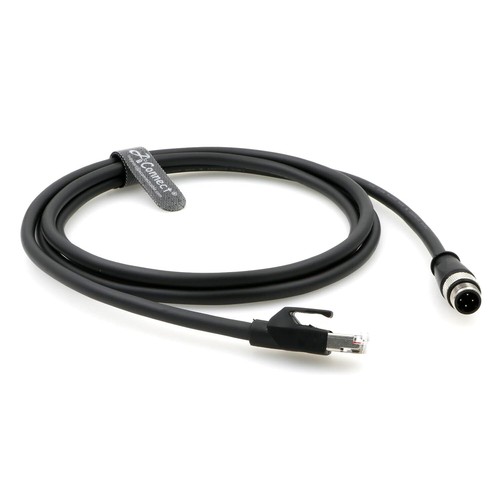 4Pin-RJ45-Ethernet-Industrial-Cat5e-Cable D-Code M12 4 Pin Male to RJ45 SYNC- - Picture 17 of 31