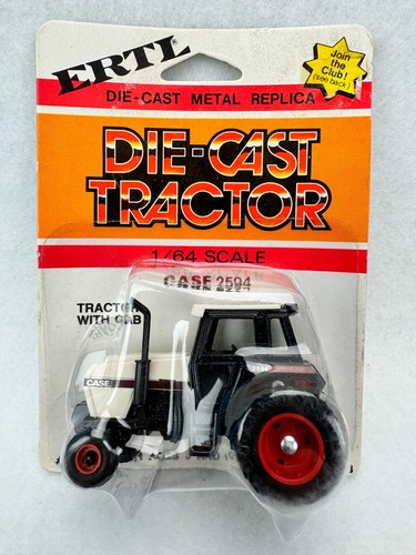 Case 2594 Tractor with Cab Ertl #224 Diecast 1/64 scale New