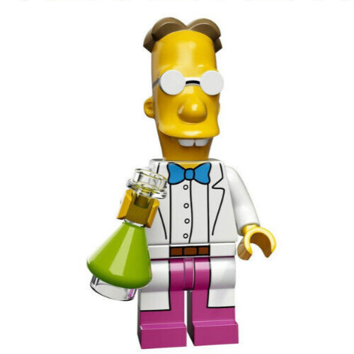 LEGO Professor Frink minifigure Simpsons Series 2 71009 (new in sealed packet) - Picture 1 of 1