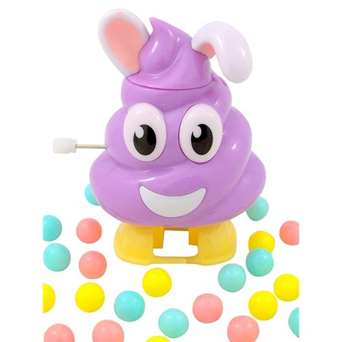 Bunny Rabbit Poop Emoji Purple Pooper Candy Dispenser, 0.52 Oz - New in ...