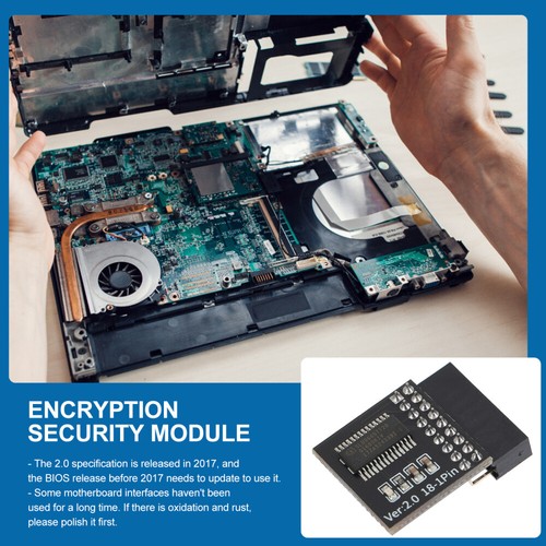Module 2. 0 Module Motherboard Encryption Module - Photo 3/12