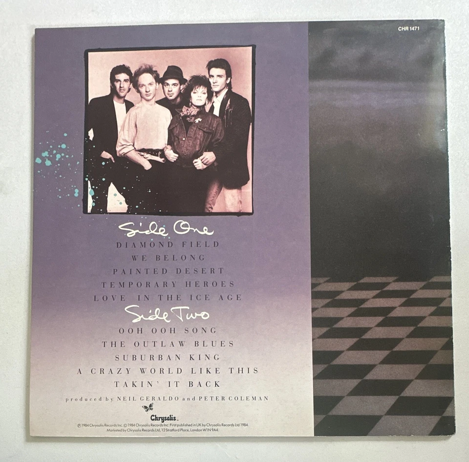 Pat Benatar Tropico LP Vinyl 1984 Chrysalis Records CHR 1471 Inner Sleeve EX/EX - Image 3 of 4