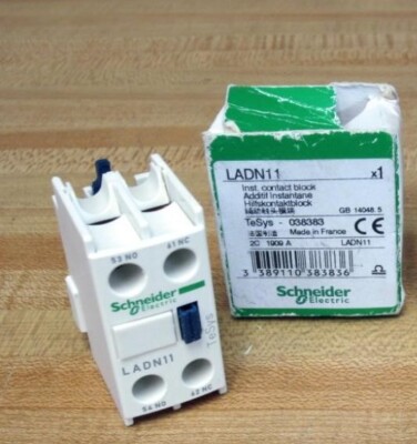 Blocco Contatti Ausiliari Telemecanique LADN11 - Nuovo Con Imballo Originale (Traccia Di Magazzino) - Foto 6