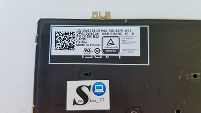 Laptop Keyboard For DELL Latitude 5289 7389 7390 2-in-1 5280 5288 7280