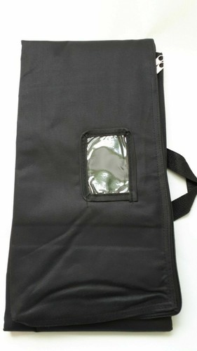 Fishing Rod Bag Size 92cm Anglers Equipment Long Zipped Sleeve Tackle Bag Black - Picture 2 of 3