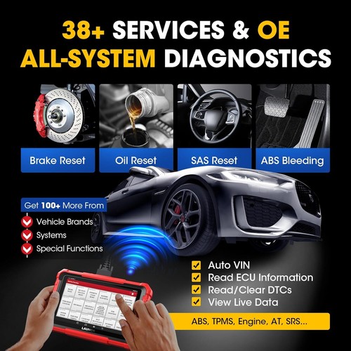 2025 Launch X431 Pro Elite V + Bidirectional Car Diagnostic Scanner ECU Coding - Picture 3 of 13