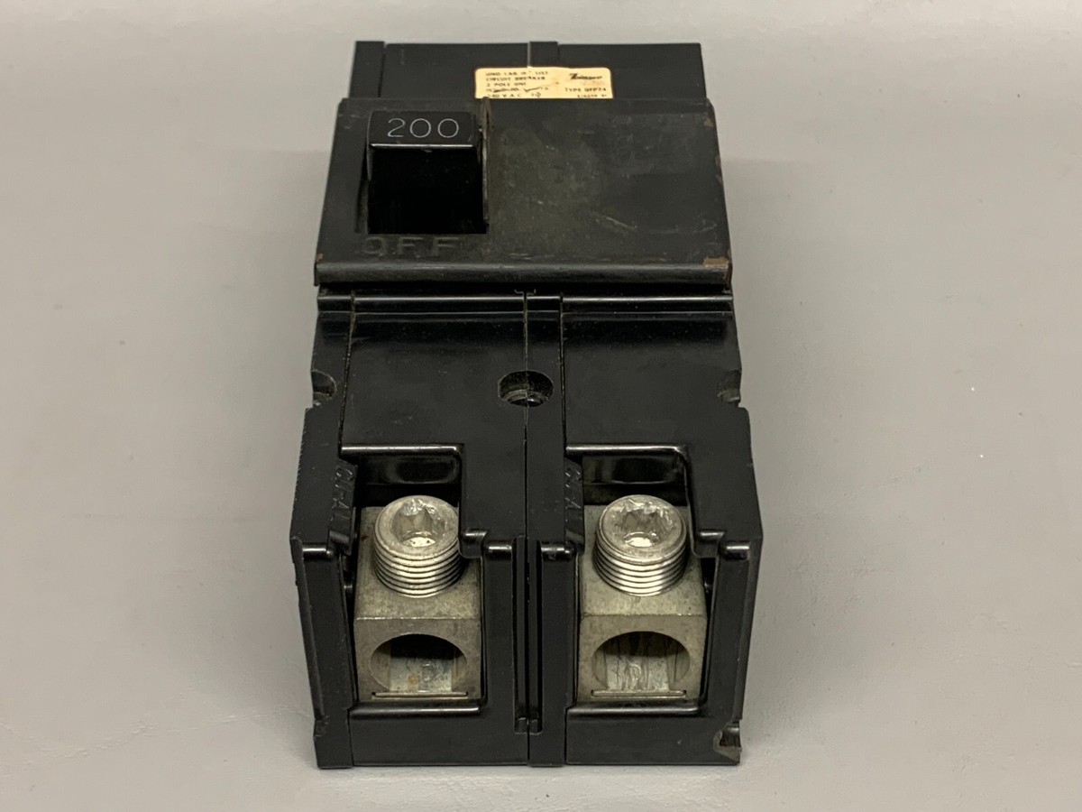 ZINSCO GTE Sylvania QFP 200 Amp Short Handle Style Circuit
